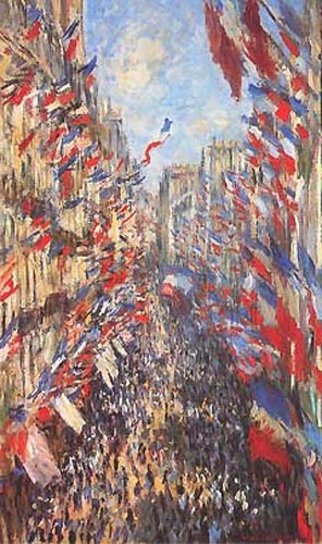 El carrer Montergueil, Festa del 30 juny, 1878